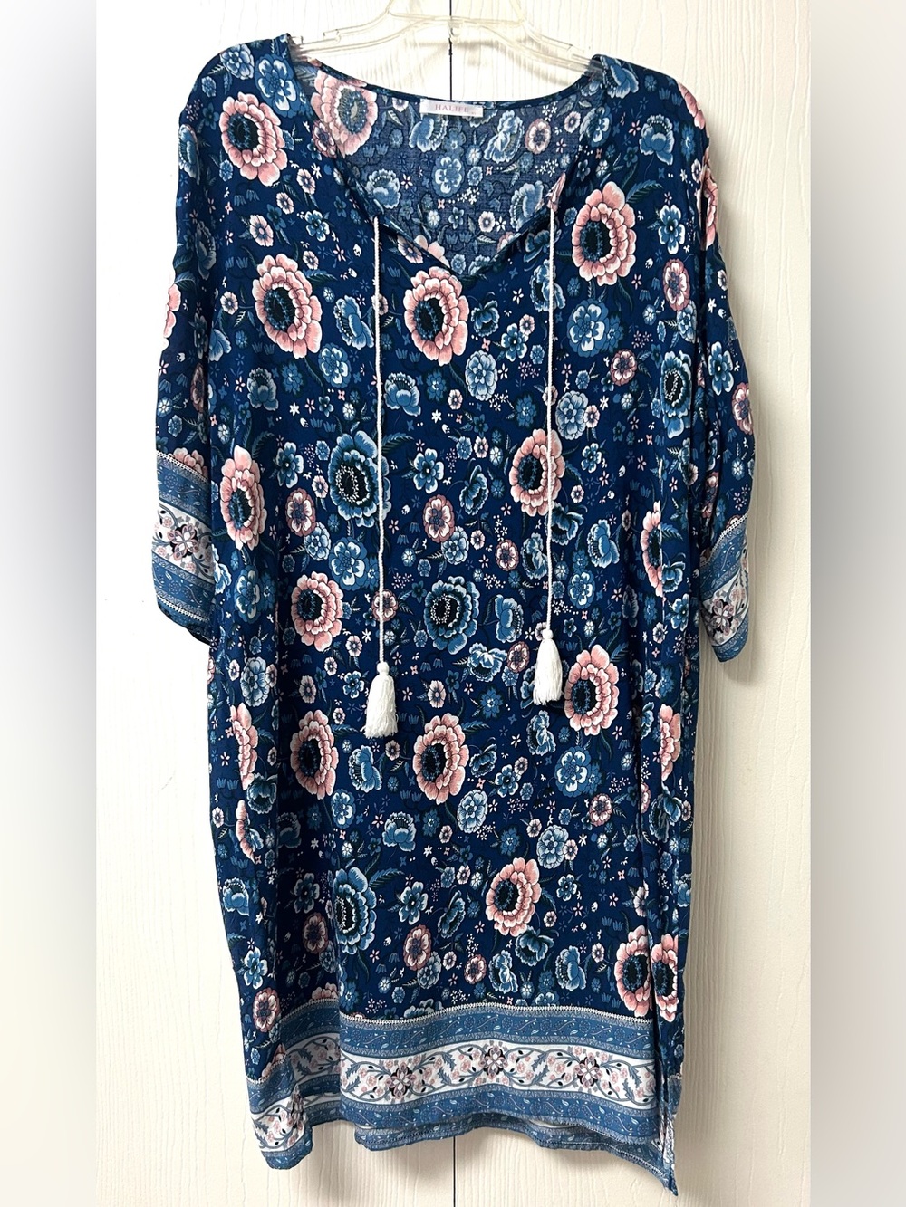 Boho Casual Print Dress Size XL